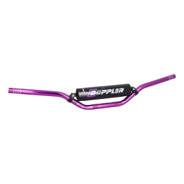 Manillar Doppler Cross bar con protector de manillar  22 mm violeta
