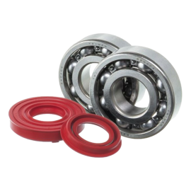 Kit de rodamientos y retenes rojos de cigüeñal Watts para MBK Booster y Nitro
