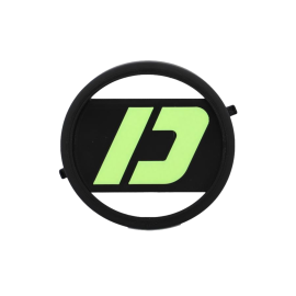 Cache allumage Doppler MBK 51 Noir/ Jaune Fluo