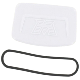 Cache compteur blanc adaptable MBK Motobecane
