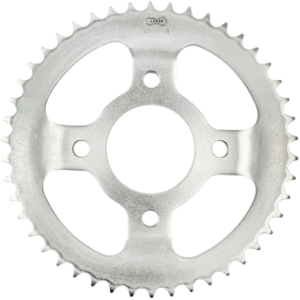 Couronne AFAM D90mm 46 dents 4 trous pas 428 Mash 125cc Orcal 125cc après 2017