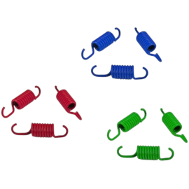 Pack complet de 9 ressorts d'embrayage Carenzi vert rouge bleu MBK Peugeot Piaggio
