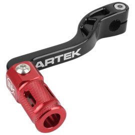 Sélecteur de vitesse pliable alu noir rouge ARTEK Minarelli 50 AM6 Beta 50 RR Rieju 50 MRT Sherco 50 SM R SE R