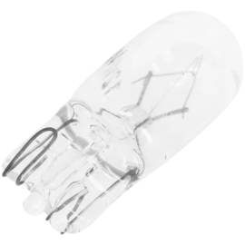 Ampoules 12V 3W W3W T10 WEDGE blanches boîte de 10