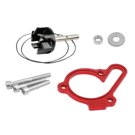 Pompe à eau Stage6 50cc Derbi Senda Alu CNC rouge haut débit