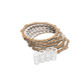 Disques d'embrayage Kevlar Most et ressort KRM Soft blanc pour Minarelli AM6