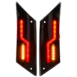 Clignotants arrière LED Tube EVO-1 fumés Power1 homologués Piaggio Zip 2000