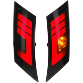 Clignotants arrière LED Sport-1 fumés foncés DMP Piaggio Zip 2000
