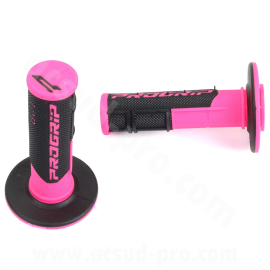 Revêtement poignée ProGrip 801 noir fuchsia fluo 115 mm