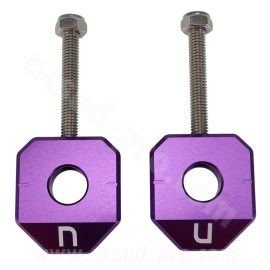 Tendeur chaine Carenzi Derbi Senda violet 12mm