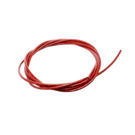 Gaine de câble de gaz Lazer Rouge diam. 4mm - 2.5m