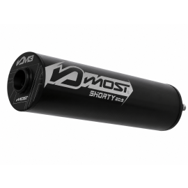 Silencieux d'échappement Most Shorty noir M3 50cc 80cc