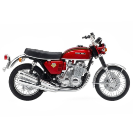 Miniature Honda CB750 1969 rouge Norev échelle 1/18