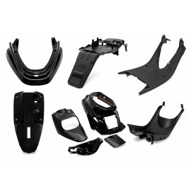 Kit carénage complet MBK Booster avant 2004 9 pièces noir