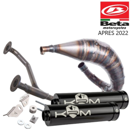 Pot Most 50 70cc double sortie KRM noir Beta RR 50 à partir de 2021